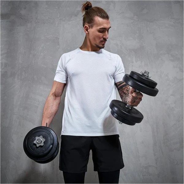 Vinyylinen levytankosarja 100 kg suoralla ja EZ-tangolla - Image 12