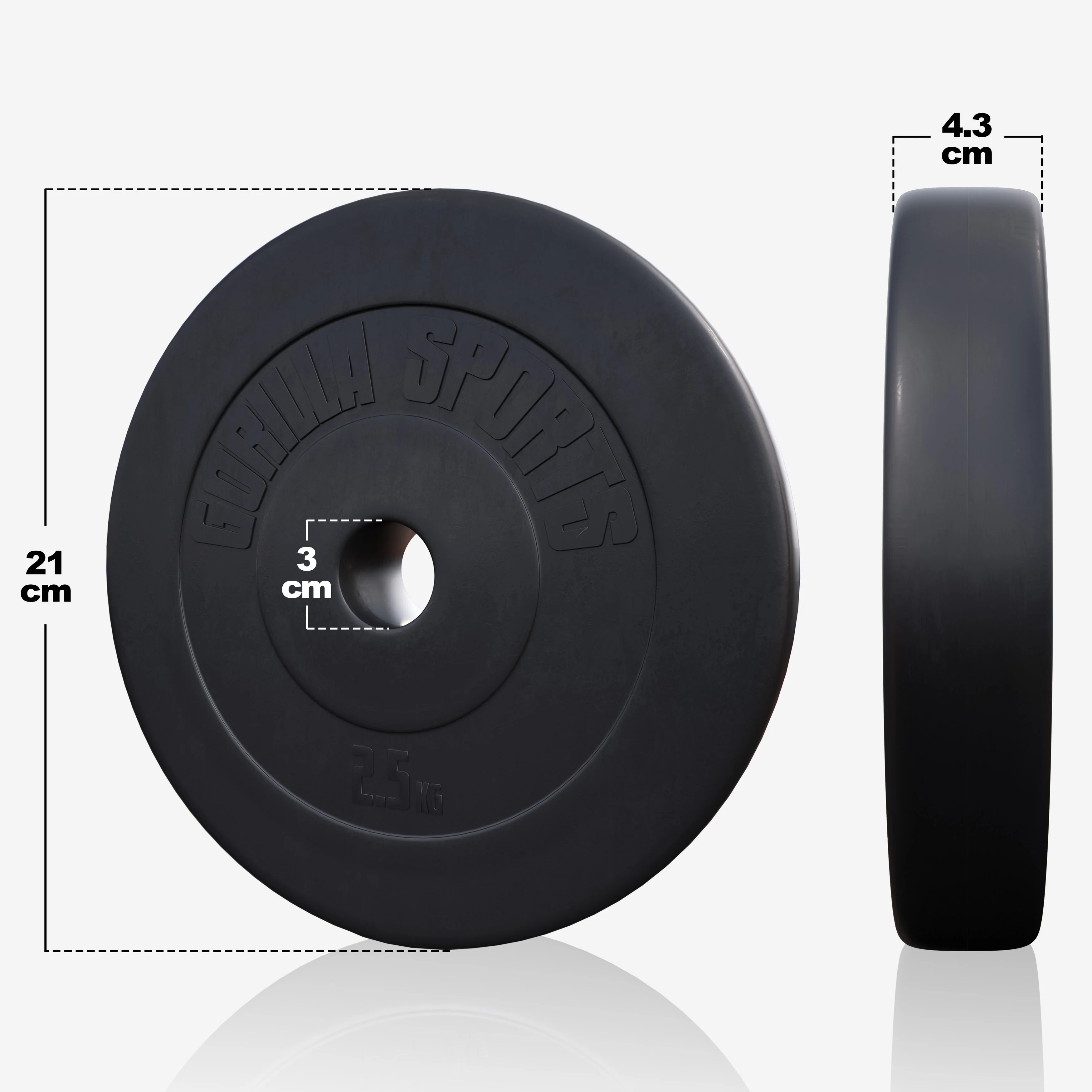 Vinyylinen levytankosarja 100 kg suoralla ja EZ-tangolla - Image 7