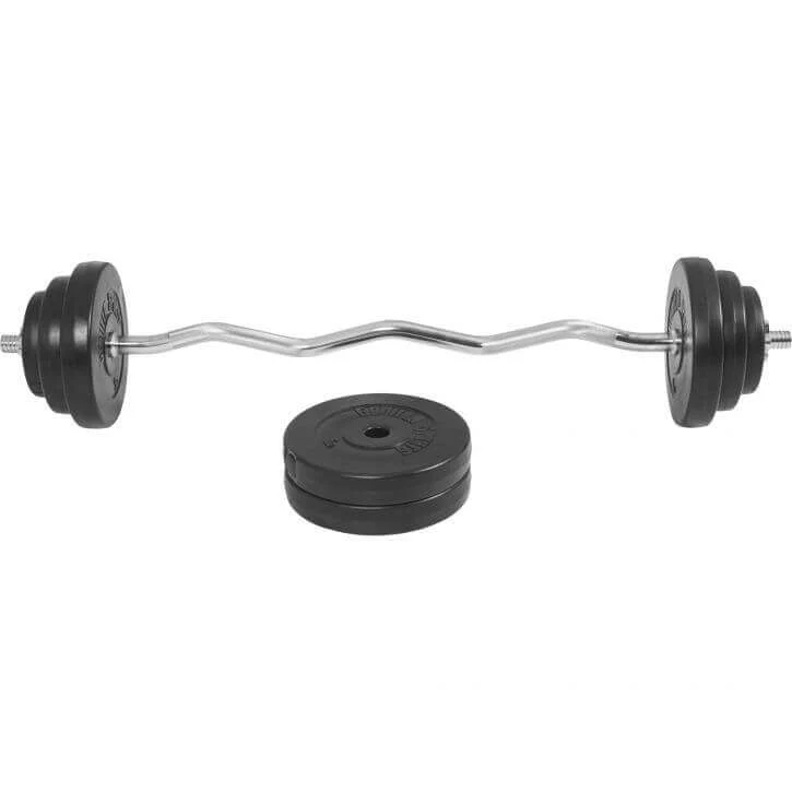 Vinyylinen levytankosetti 35 kg EZ-tangolla - Image 7