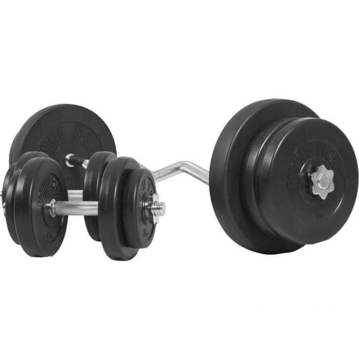 Vinyylinen levytankosetti 70 kg EZ-tangolla - Image 3