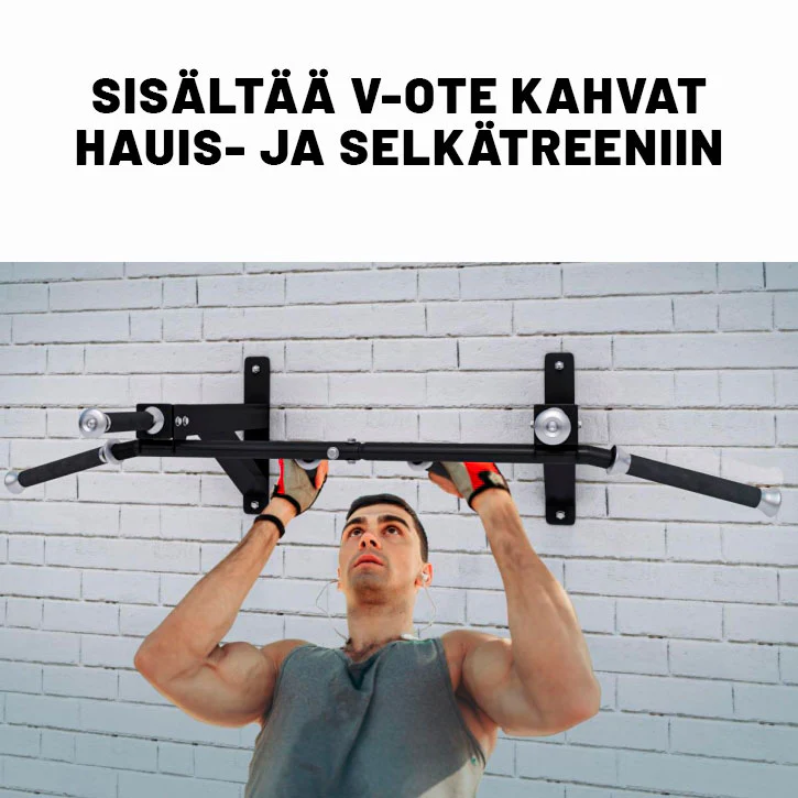 Leuanvetotanko seinään useilla otteilla - Image 7