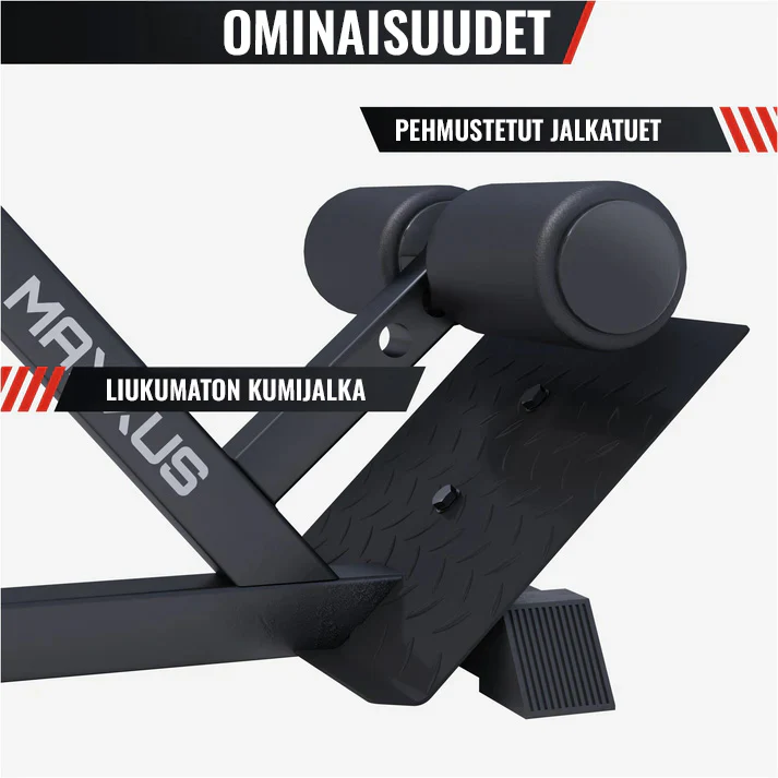 Säädettävä selkäpenkki dippikahvoilla 150kg - Image 7