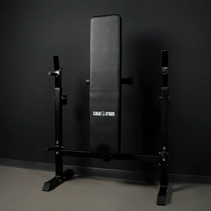 Taitettava painonnostopenkki + 100 kg levytankosarja - Image 11